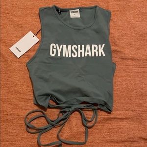 Gymshark ribbon crop top